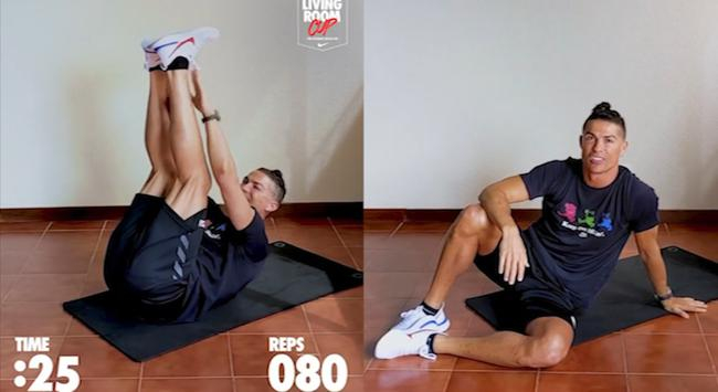 C罗不仅是训练狂魔，更有足够多让你记住的理由