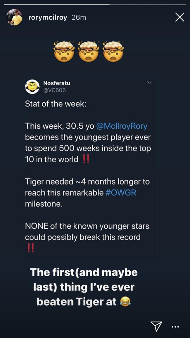 麦克罗伊在网上的留言