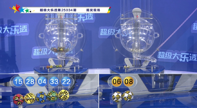大乐透开奖截图
