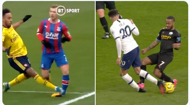 奥巴梅扬的动作几乎和斯特林一样