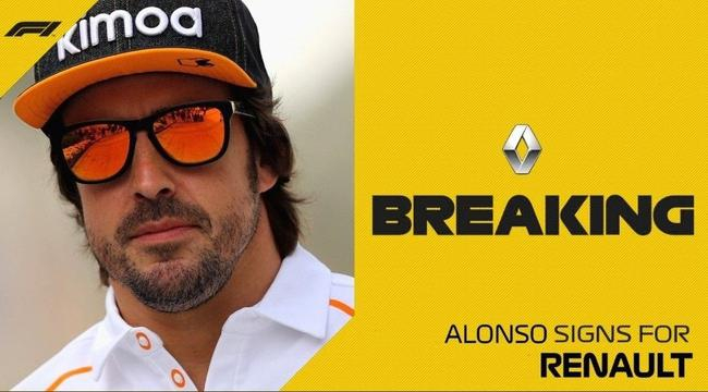 两届F1世界冠军费尔南多-阿隆索