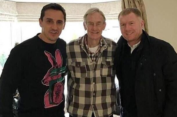 资料图：师徒合影