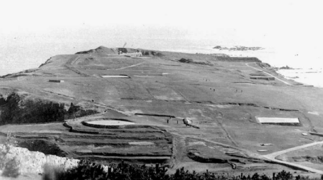 1920年代的威海卫刘公岛高尔夫球场