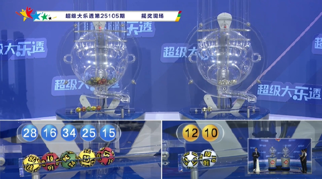 體彩開獎直播截圖