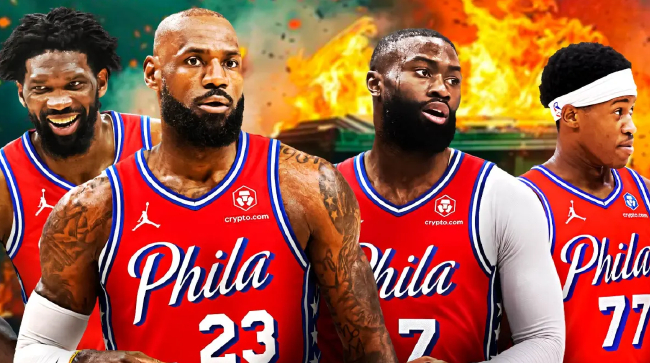 詹姆斯难撼动NBA争冠格式？费城1赔10仅排第四