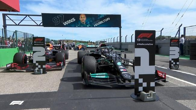 2021F1葡萄牙大奖赛前三名