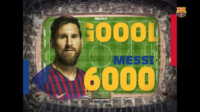 西甲6000球里程碑