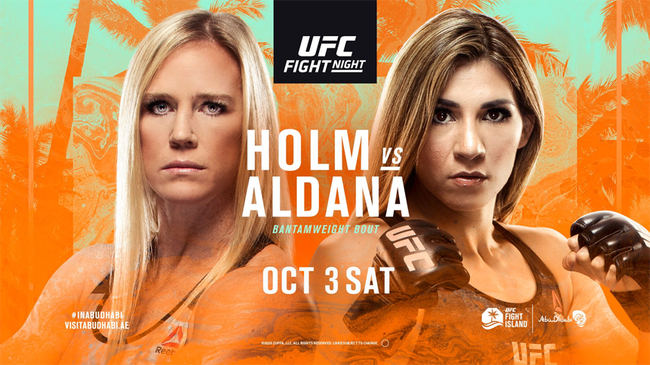 UFC on ESPN 16：霍尔姆 VS 阿尔丹娜
