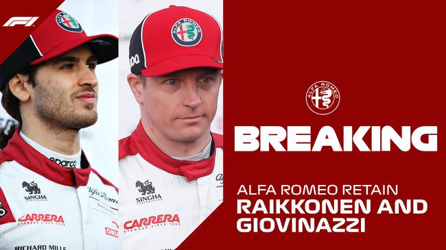 莱科宁与乔维纳齐明年留队