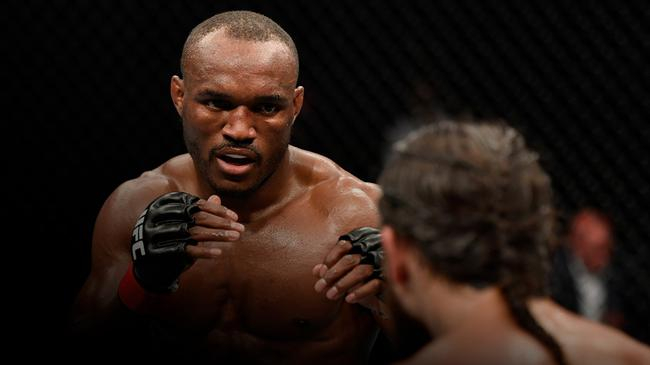 UFC次中量级冠军卡马努-乌斯曼