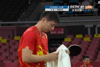 奥运乒乓球男单马龙43分钟4-1西蒙-高茨 挺进8强