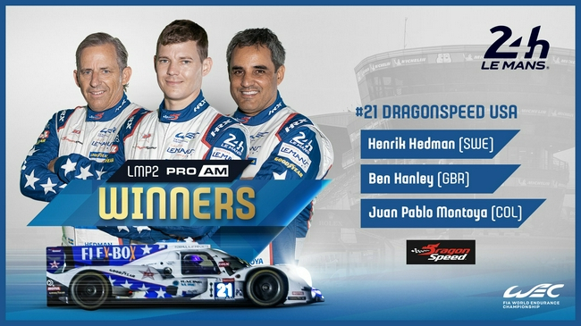 2021年勒芒24小时耐力赛LMGTE Pro AM组冠军