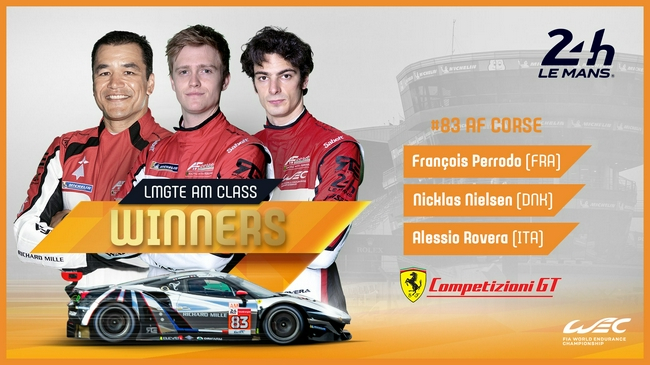 2021年勒芒24小时耐力赛GT AM组冠军
