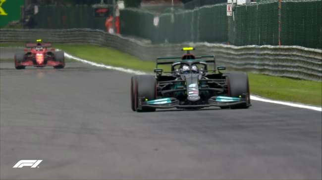 F1比利时大奖赛FP1博塔斯圈速最快