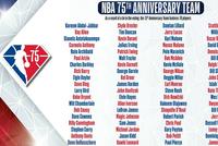 NBA75大巨星谁入选最有争议 威少吊车尾进名单