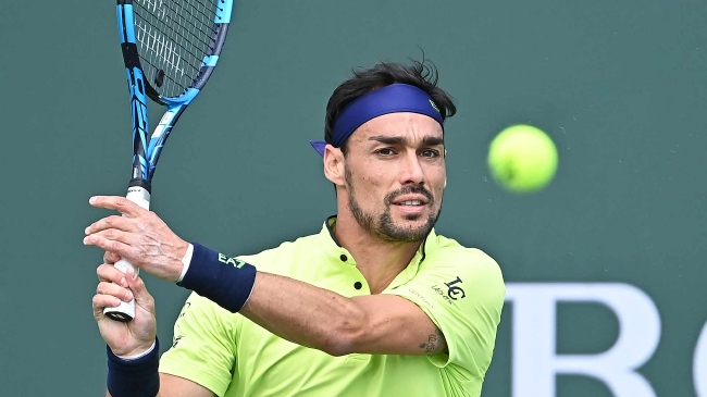 弗格尼尼逆转击败安杜哈尔后成为ATP巡回赛单打赢球场次最多的意大利球员