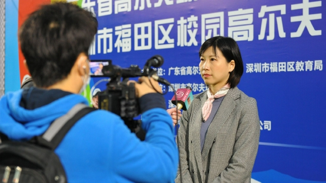 韩超华接受采访