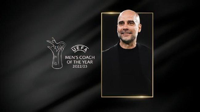 官方：瓜迪奥拉荣获欧足联年度最佳教练！