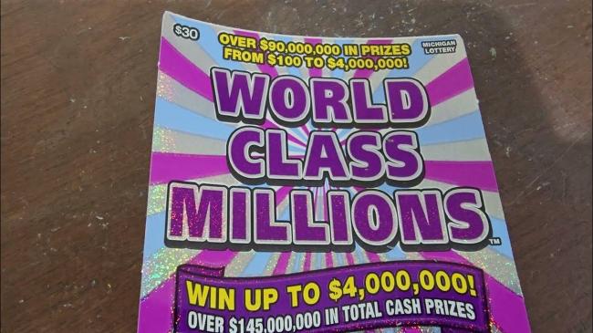 “World Class Millions”刮刮乐彩票