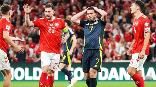 丹麥0-0蘇格蘭造4.1倍冷平