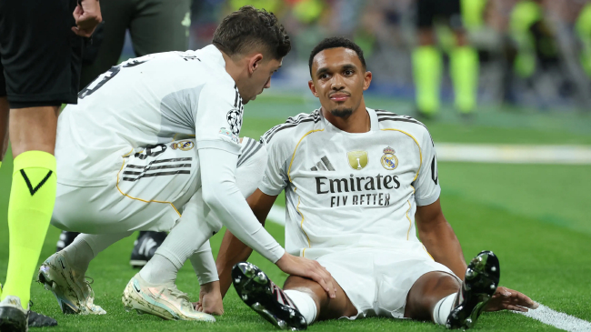 皇馬后衛(wèi)阿諾德歐冠受傷