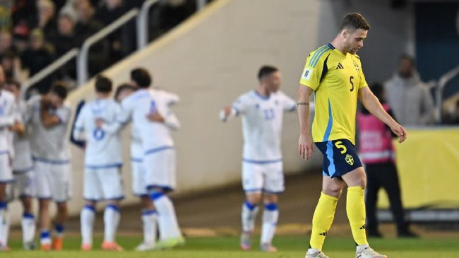 瑞典主場0-1不敵科索沃爆出8.4倍大冷