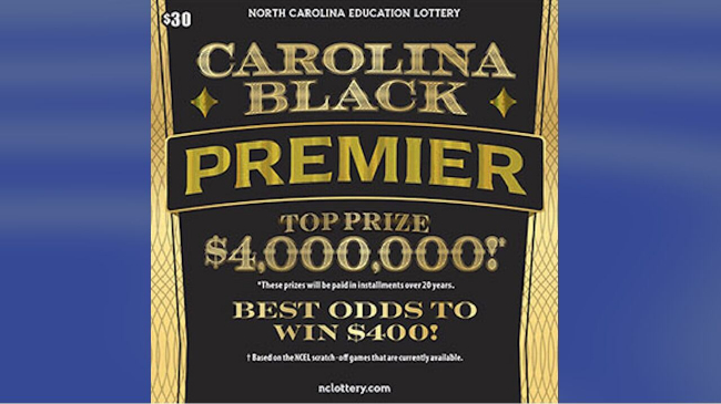 卡罗来纳黑金刮刮卡
