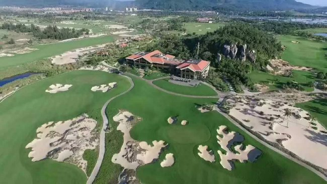 神州半岛高尔夫球会航拍图