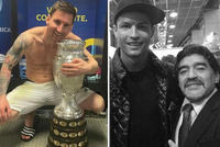 梅西打破C罗点赞世界纪录 与美洲杯合影获2千万赞