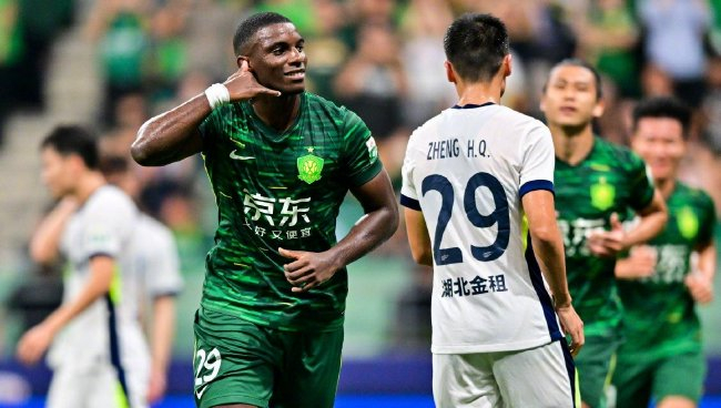北京國(guó)安4-0大勝武漢三鎮(zhèn)升至第二