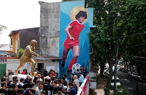 马拉多纳年少时所在的街区