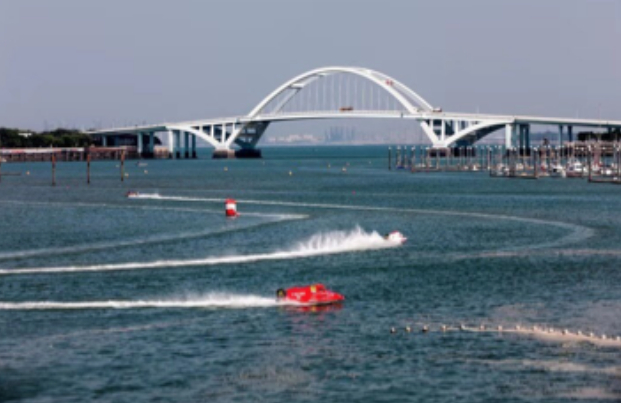 U.I.M.F1摩托艇世界锦标赛中国厦门正星大奖赛在五缘湾举行