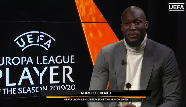 卢卡库当选上赛季欧联杯最佳球员