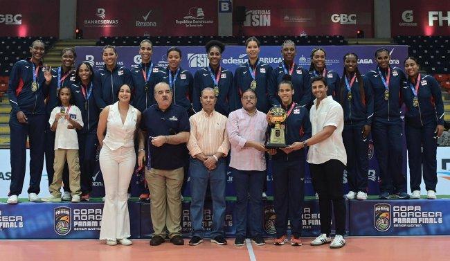 多米尼加荣膺2024年中北美及加勒比地区女排6强赛冠军