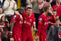 英超-马内百球 萨拉赫连场破门 利物浦3-0胜领跑