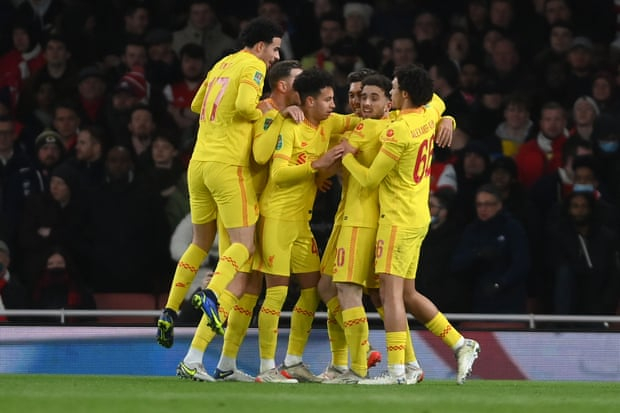 利物浦2-0客胜阿森纳