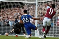 英超-古斯托染红沃特金斯制胜 切尔西0-1维拉