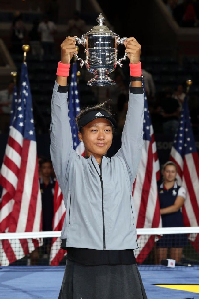 大坂直美是目前夺得大满贯女单冠军最多的亚洲球员