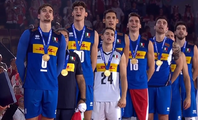 意大利男排在2022年世锦赛斩获队史第4冠