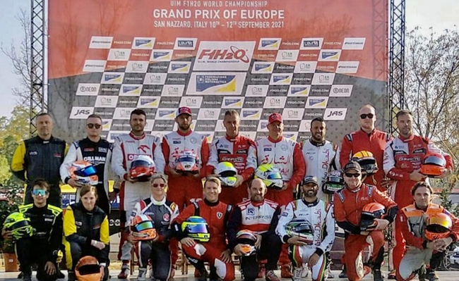 欧洲大奖赛赛手全家福