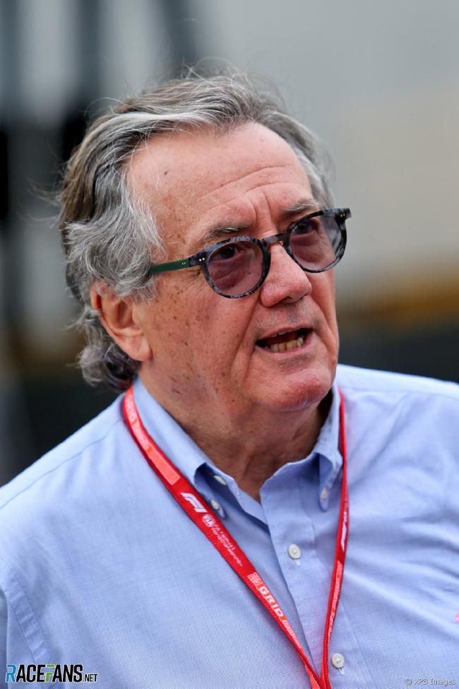 前F1车队的老板、意大利人吉安卡罗-米纳尔迪