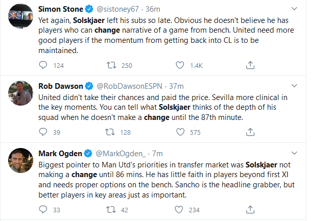 几位名记都认为索帅换人太晚了