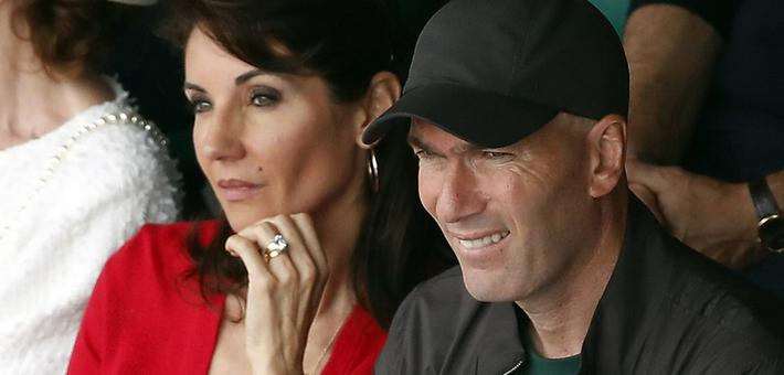 齐达内领衔名流观战法网男单决赛