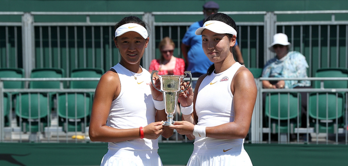 温网青少组女双中国小将夺冠