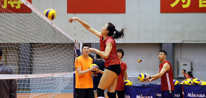 2019中国女排第一期训练图集