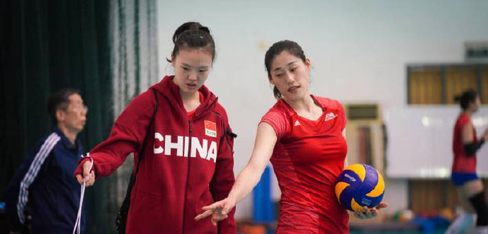张常宁回归中国女排漳州集训