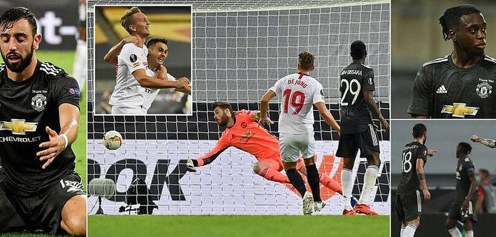 欧联-曼联1-2塞维利亚出局