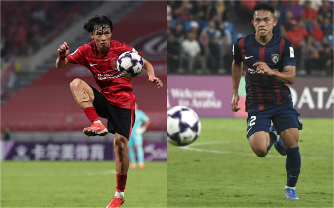 成都蓉城亞冠大戰柔佛新山