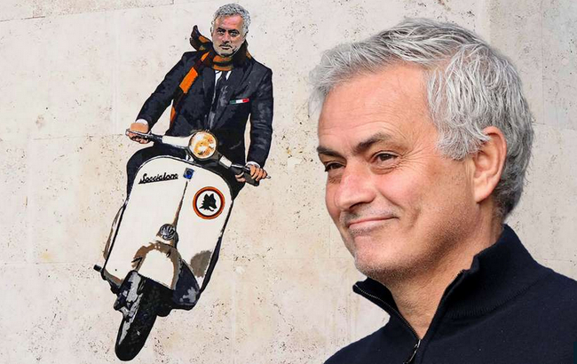 穆里尼奥正式在罗马上任了