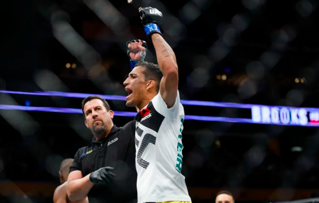 奥利维拉并不惧怕与钱德勒正面拼拳